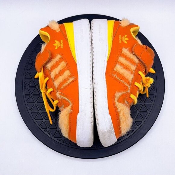 Adidas x Monster Inc. Forum Low C George Sanderson Furry Shoes Size 10k GW0842 - Picture 5 of 9